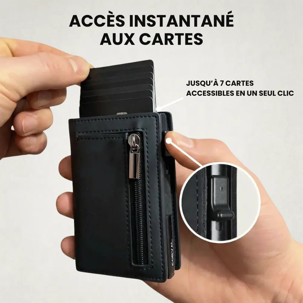 Velmora™ Élite Wallet – Compact, Élégant & Sécurisé