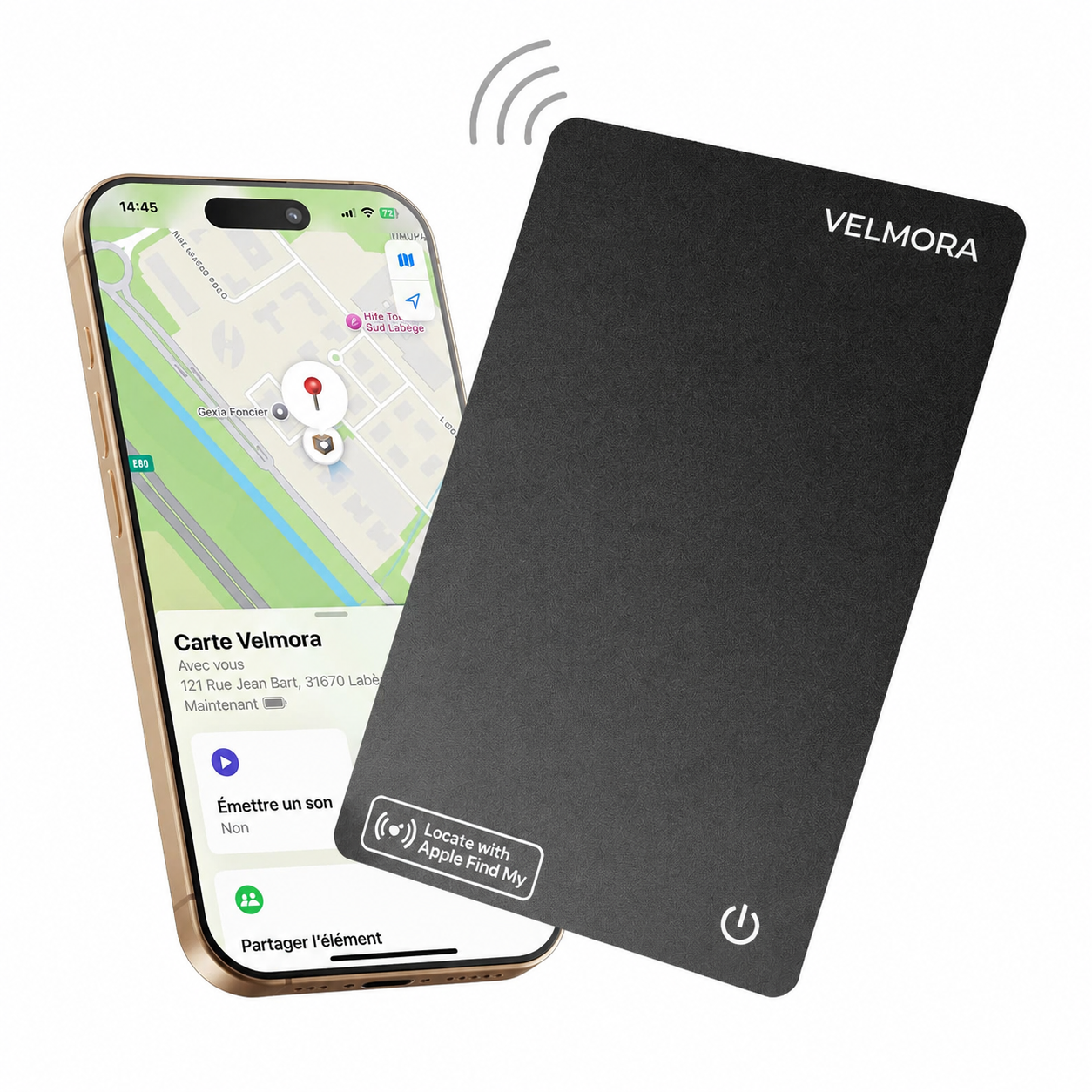 Carte Tracker - Ne perdez plus jamais votre porte-feuille